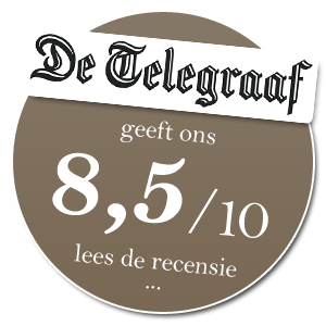De telegraaf geeft ons 8,5, lees de recensie